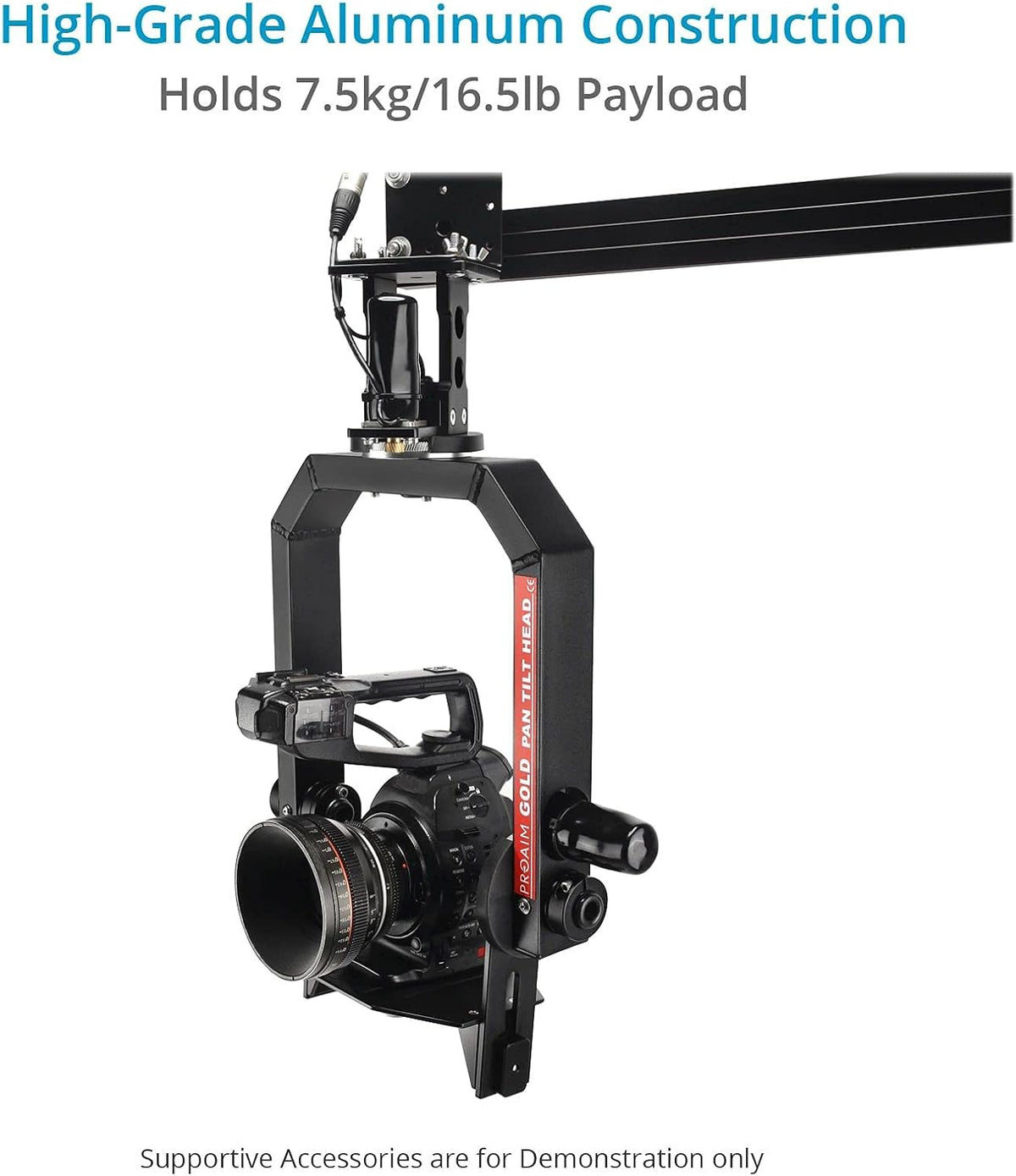 Gold Camera Pan Tilt Head with Joystick Control D34337