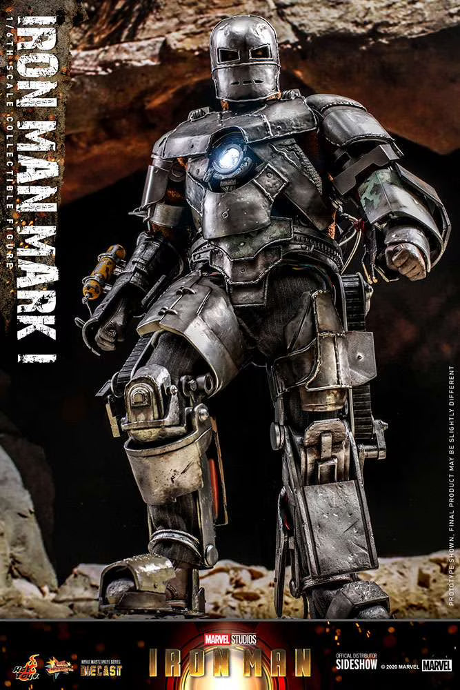 Diecast Iron Man Mark I Collectible Figure K3744