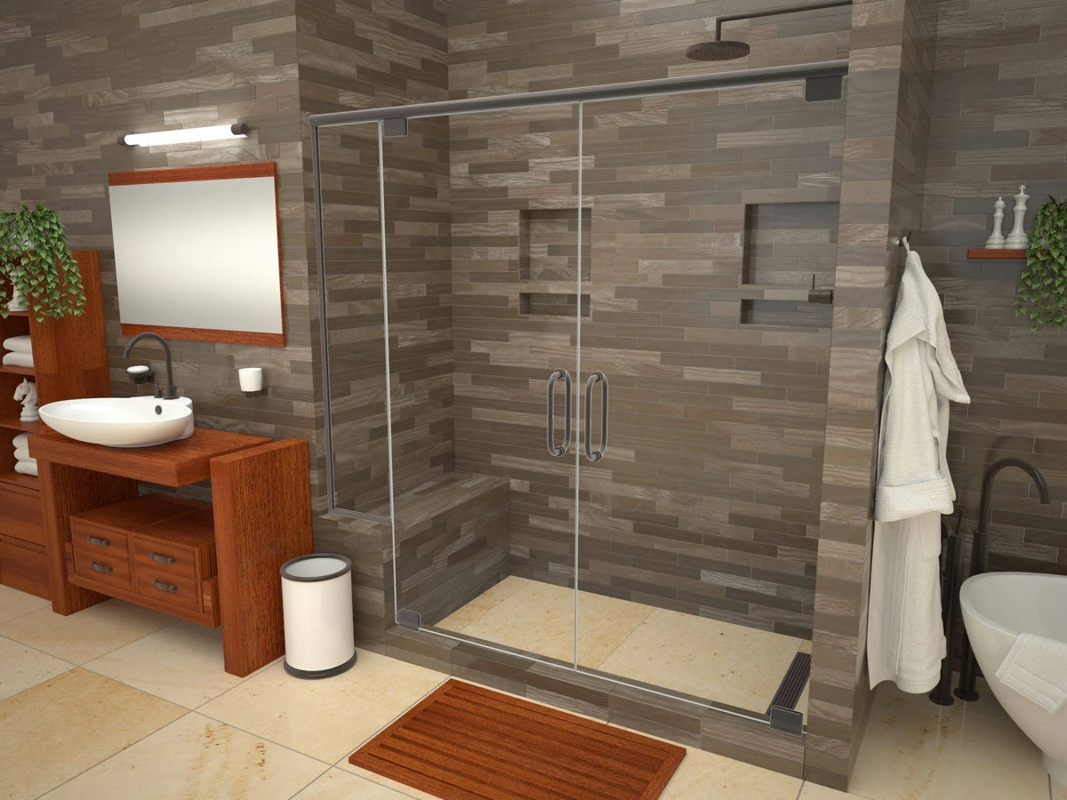 Rectangular Shower Base with Right Drain M205847