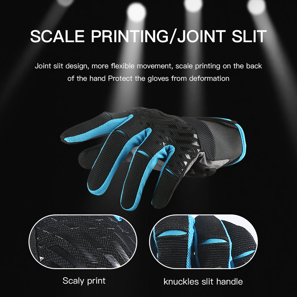 Full Finger Breathable Gel Pad Cycling Gloves D874