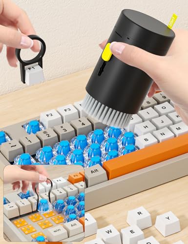 20 in 1 Keyboard Cleaner Kit with Retractable Big Brush and 2.5ml Mist Spray I471263