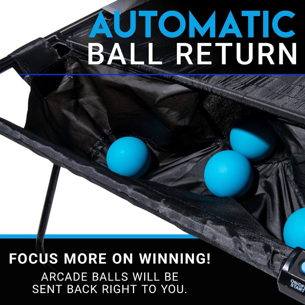 Arcade Game with 4 Arcade Balls and Over 5ft Ramp K7969