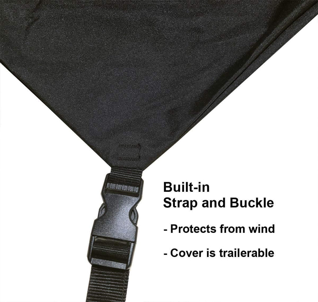 Snowmobile Cover with Built-in Securing Straps I43039
