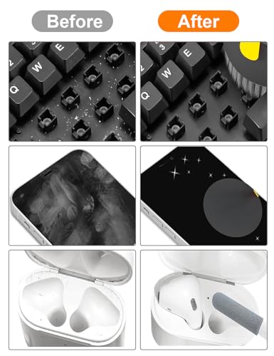 20 in 1 Keyboard Cleaner Kit with Retractable Big Brush and 2.5ml Mist Spray I471263