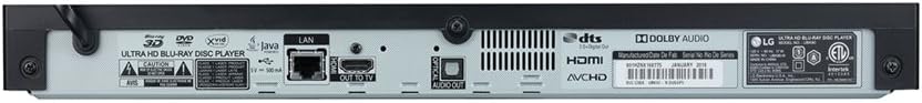 4k Ultra-HD Blu-Ray Player with HDR Compatibility D5716