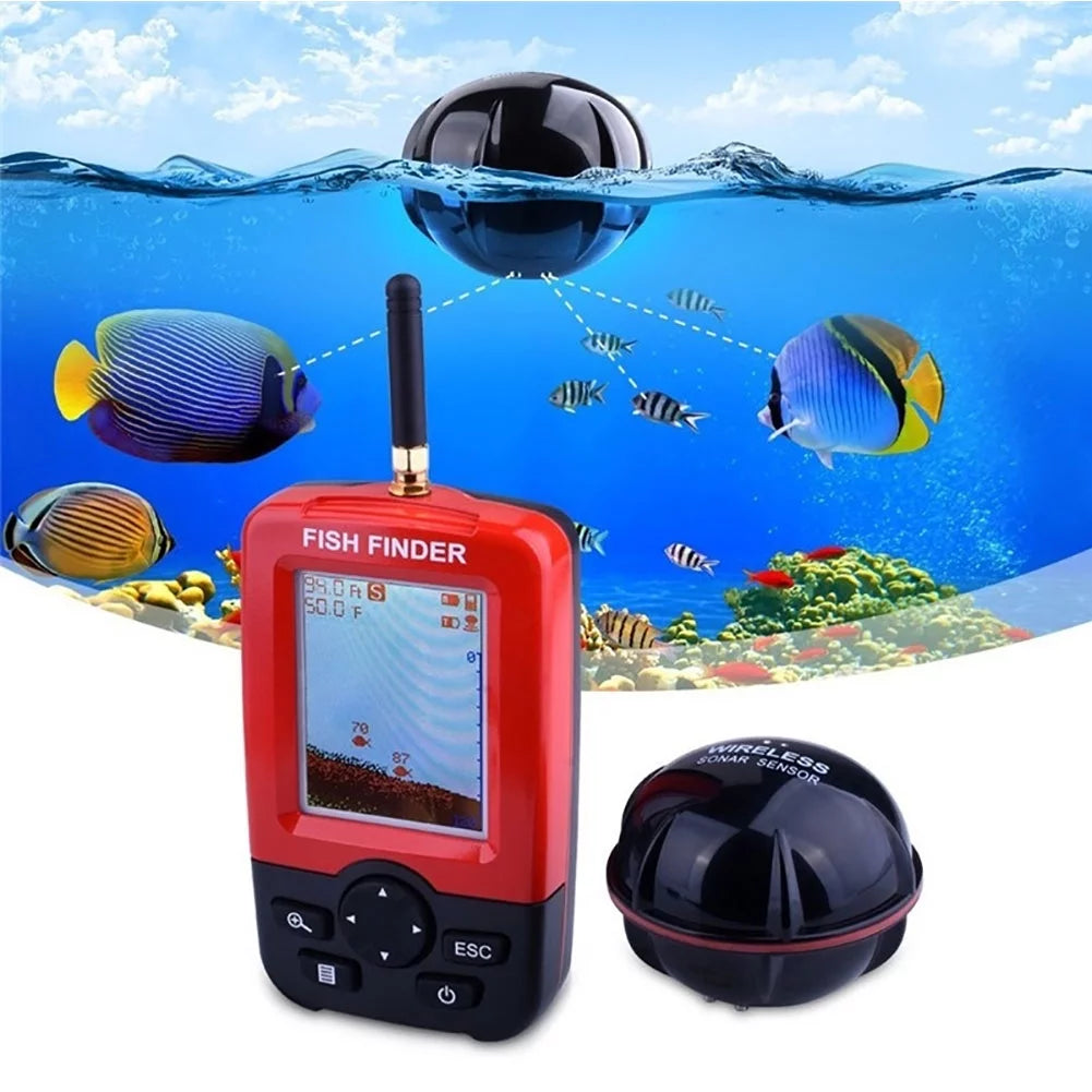 Portable Wireless Sonar Fish Finder E36865