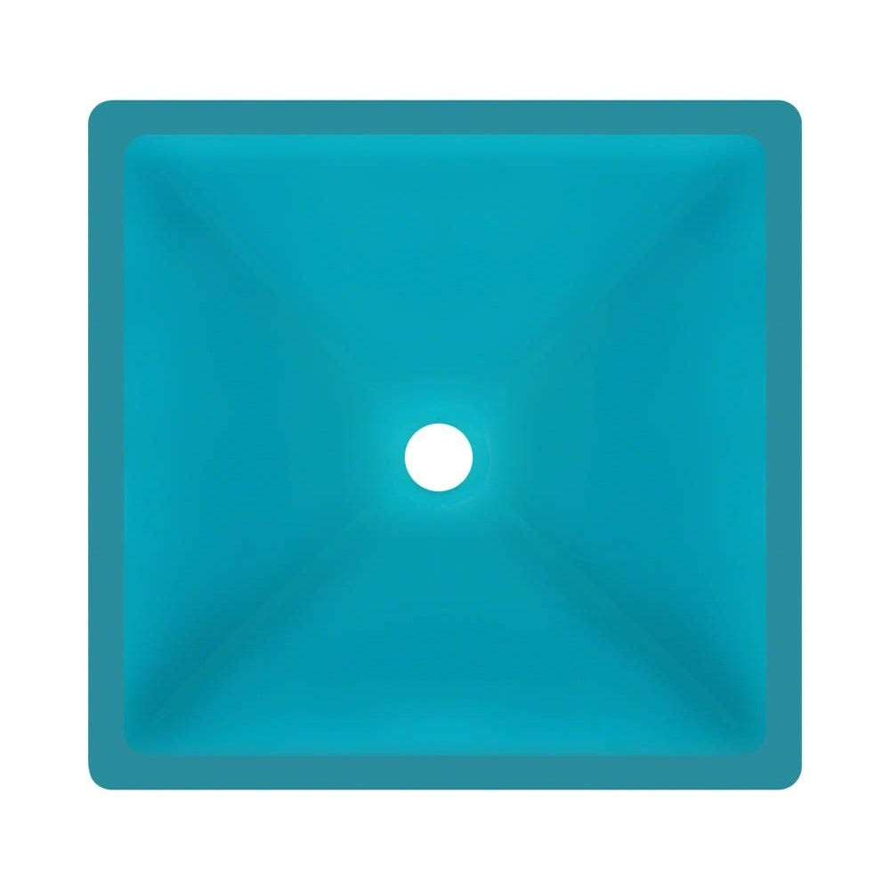 Turquoise Bathroom Vessel Sink Ensemble L3272