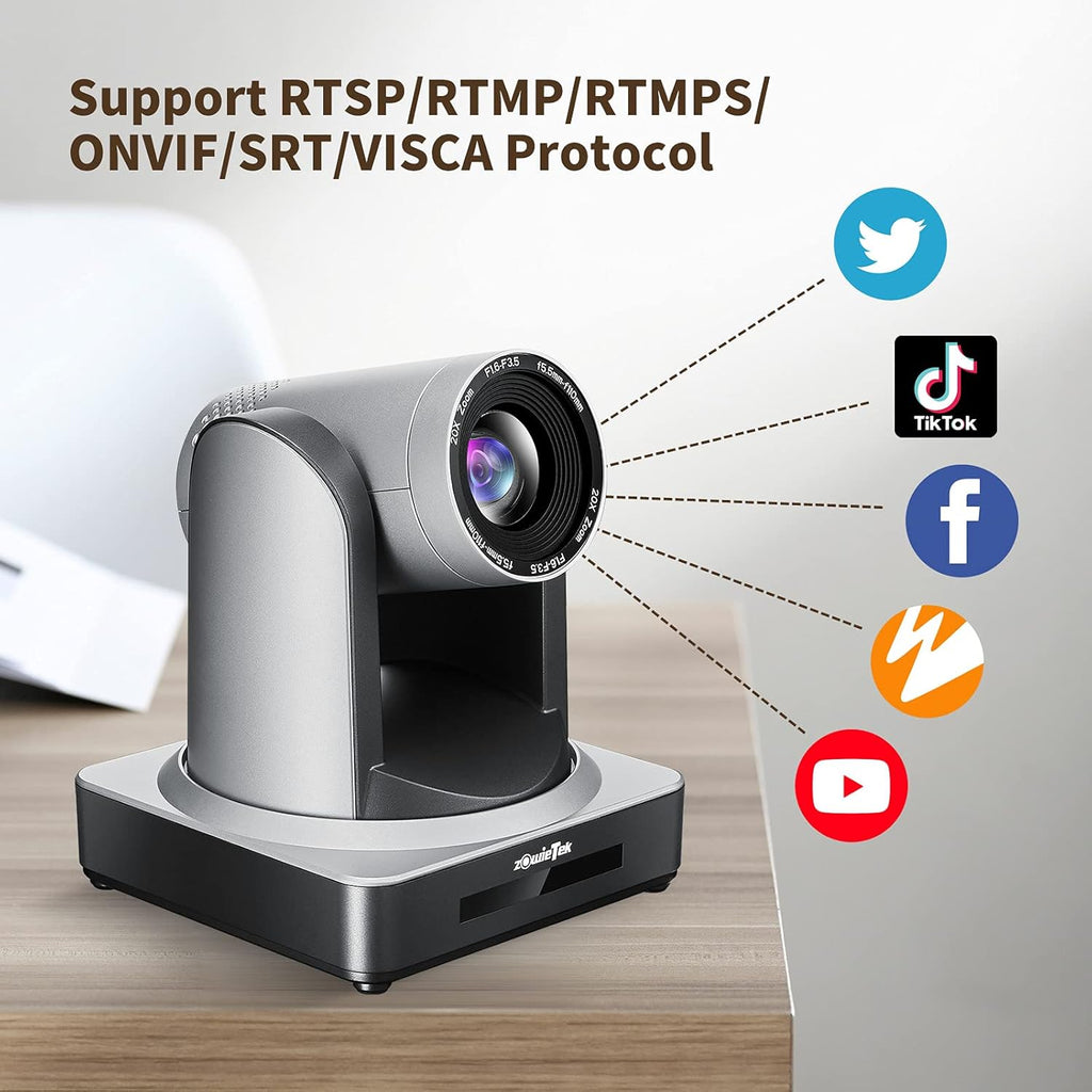 20X PTZ IP Camera with HDMI and 3G-SDI Outputs G1036