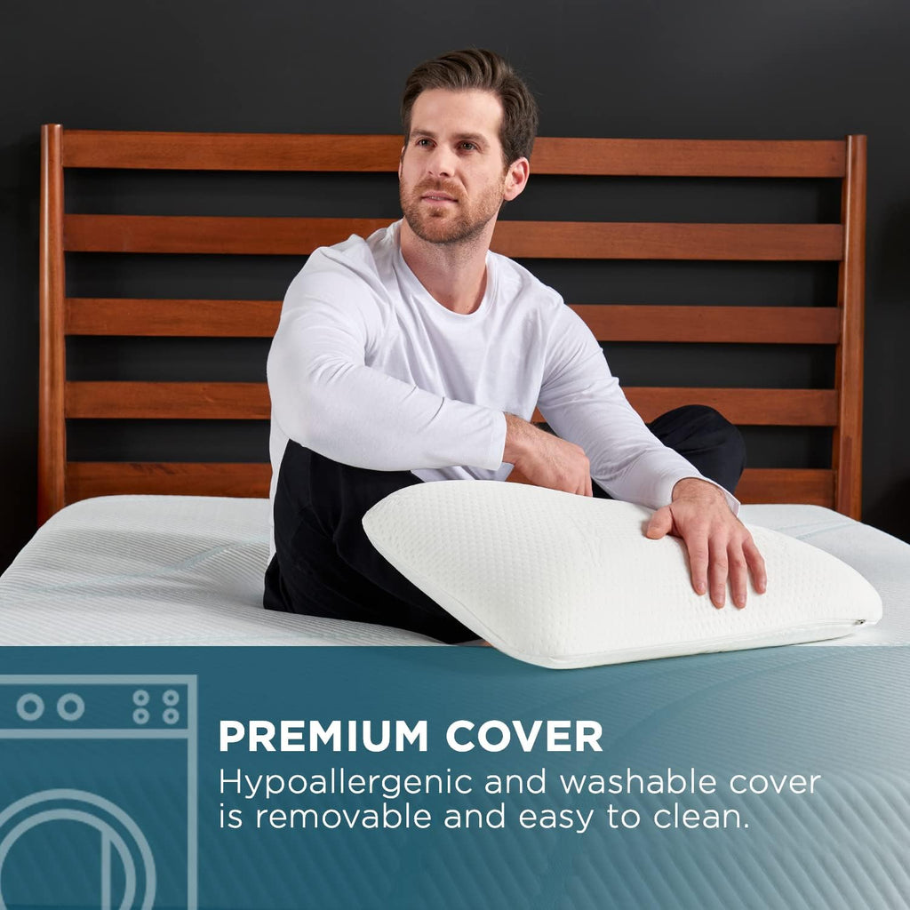 White Memory Foam Pillow U8428