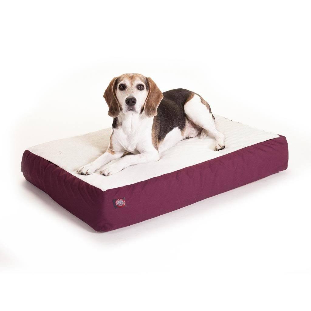 Orthopedic Double Pet Bed Red O882591