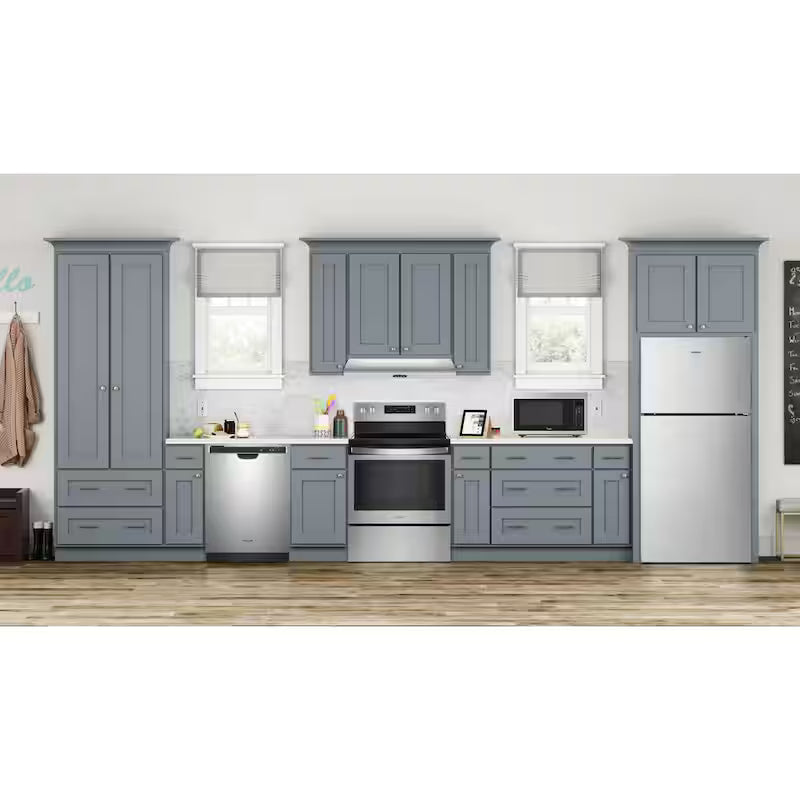 18.2 cu. ft. Top Freezer Refrigerator in Stainless Steel H84992