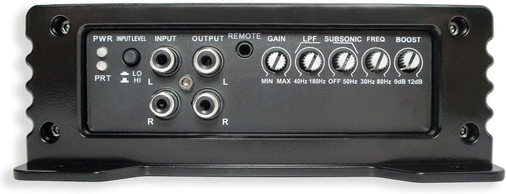 Single 12 Vented Port Sub Box & Car Stereo Amplifier J7392