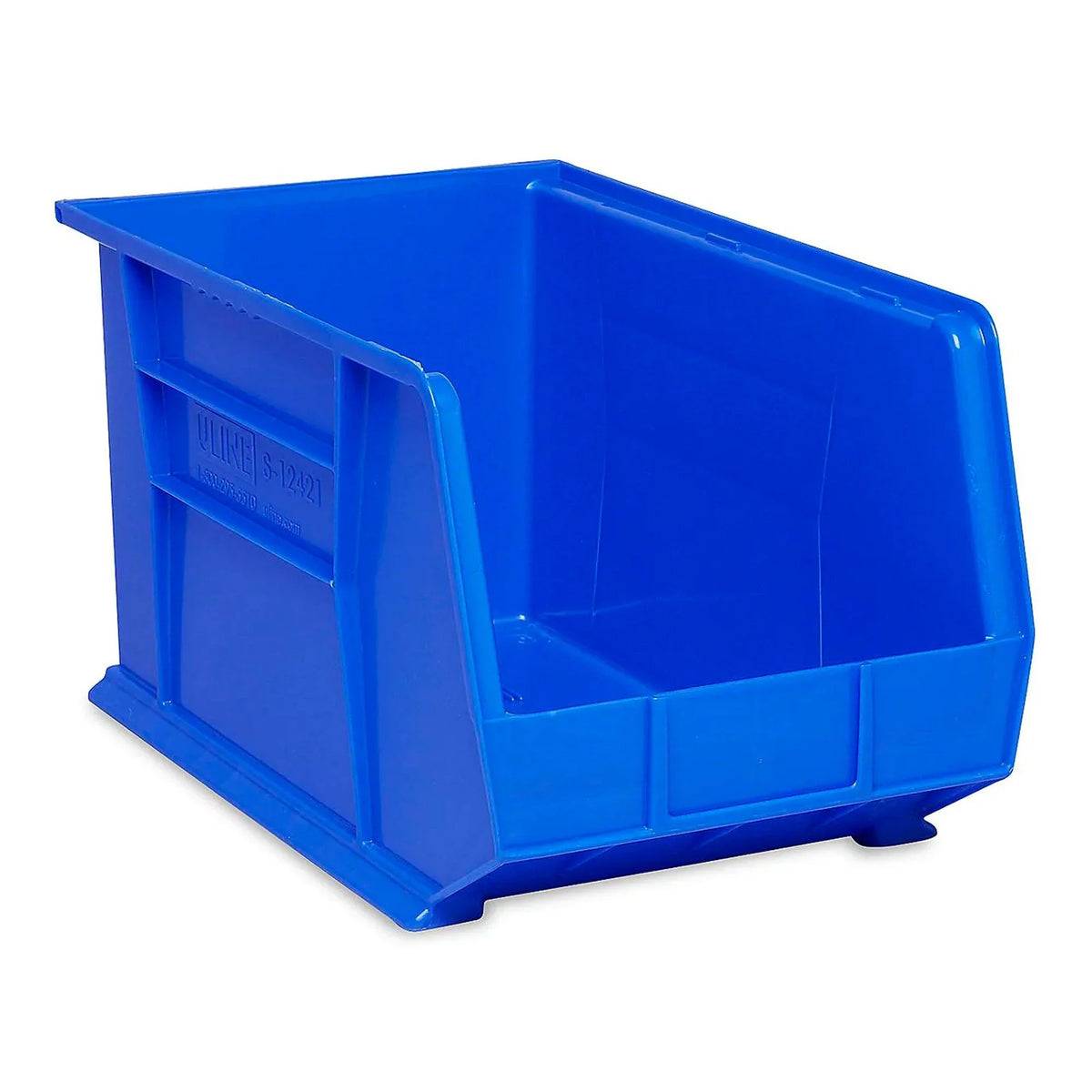 Blue Plastic Storage Bin M15525