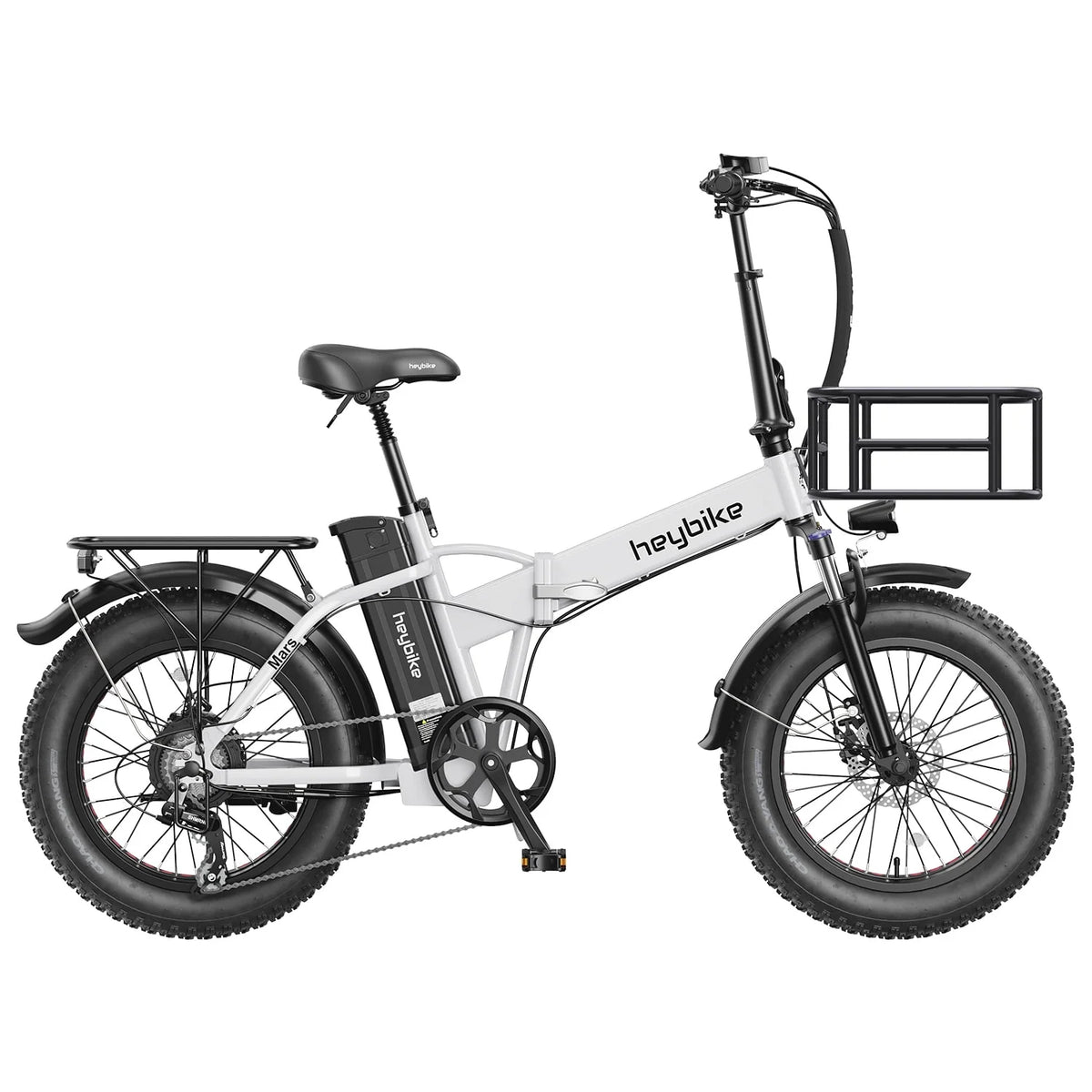 Foldable 20 x 4.0 Fat Tire Electric Bike with 500W Motor W795919