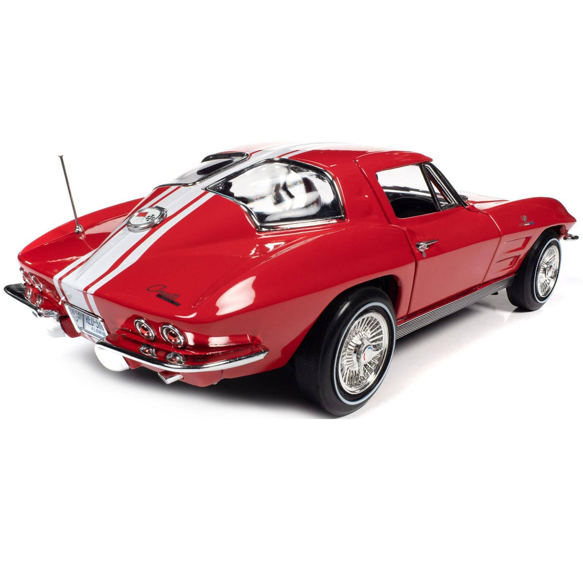 Riverside Red with White Stripes 1/18 Diecast Model Car B968