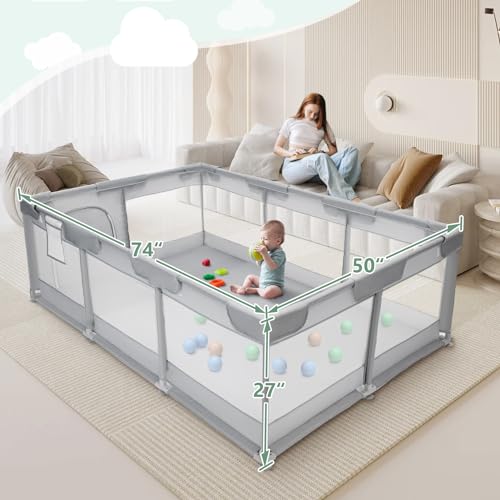 50x50 Baby Playpen with Gate U8441