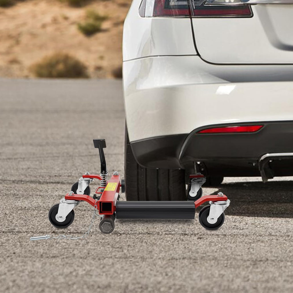 Heavy Duty Wheel Dolly with Ratcheting Foot Pedal U69236