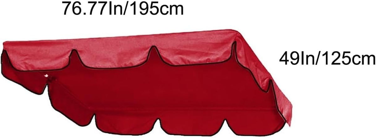 3 People Porch Swing Canopy Cover Y665