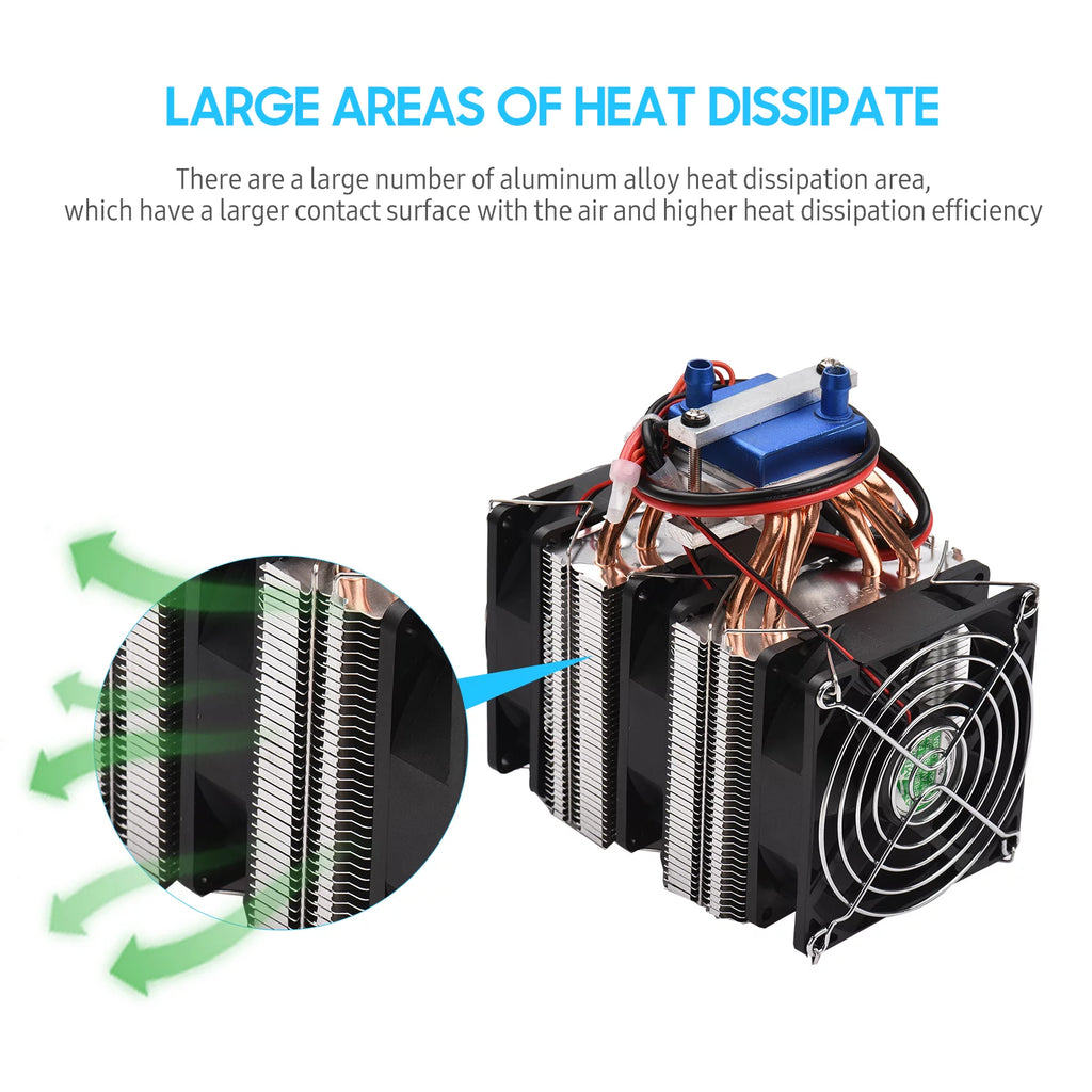 180W Semiconductor Refrigeration Aquarium Chiller for 40 Liters B169