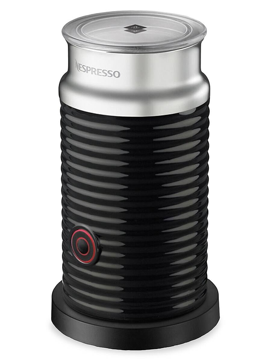 Black Espresso Maker with Aeroccino L807