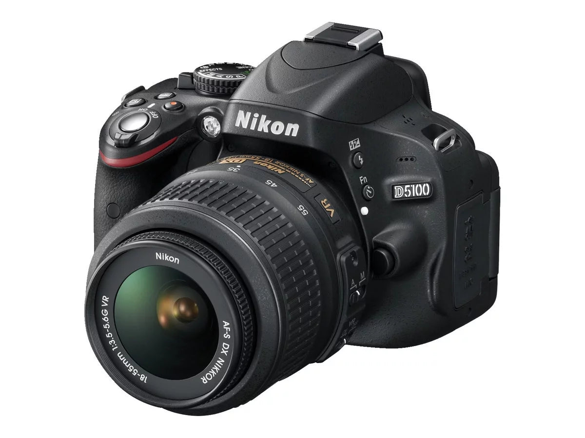Digital SLR Camera 16.2 MP with 18-55mm and 55-200mm VR Lenses U5169