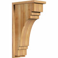 Pescadero Rough Sawn Corbel with Backplate, Western Red Cedar Y48825