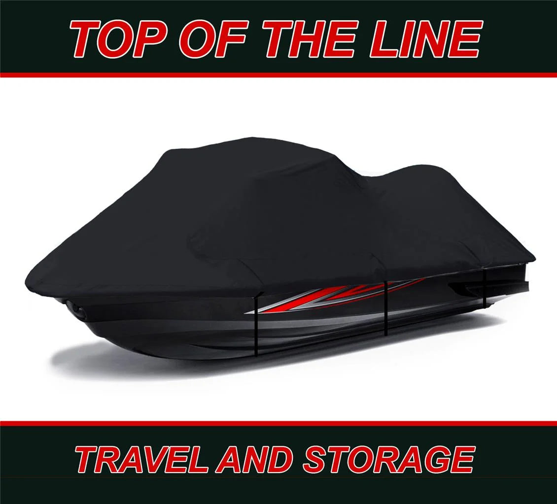 Black 600 Denier JetSki Cover 1-2 Seater M749214