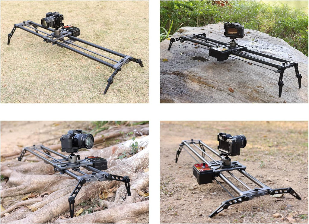 Motorized Camera Slider 100cm/39'' Carbon Fiber with APP Control W68166