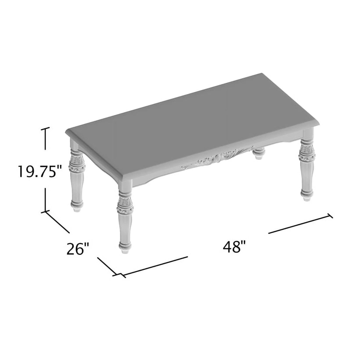 Espresso Wood 3-Piece Coffee Table Set R60067