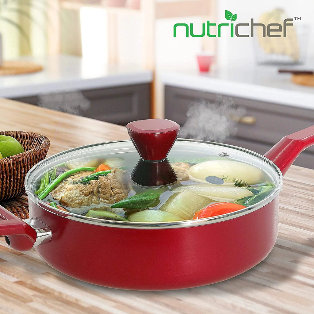 Non-Stick Saucepan with Lid 3 QT R2407
