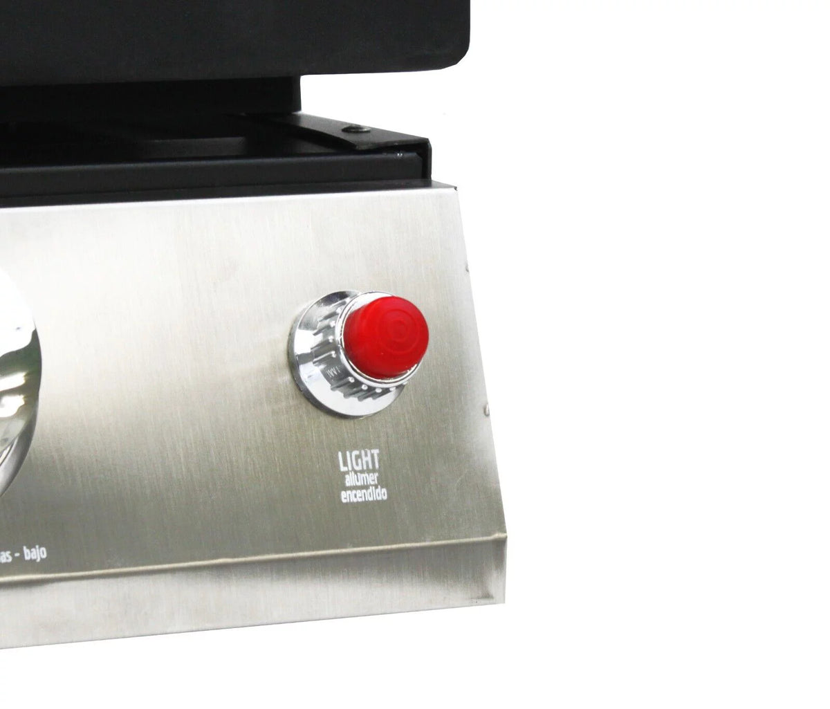 Heavy Duty Cast Iron 2-Burner Griddle Grill U297363