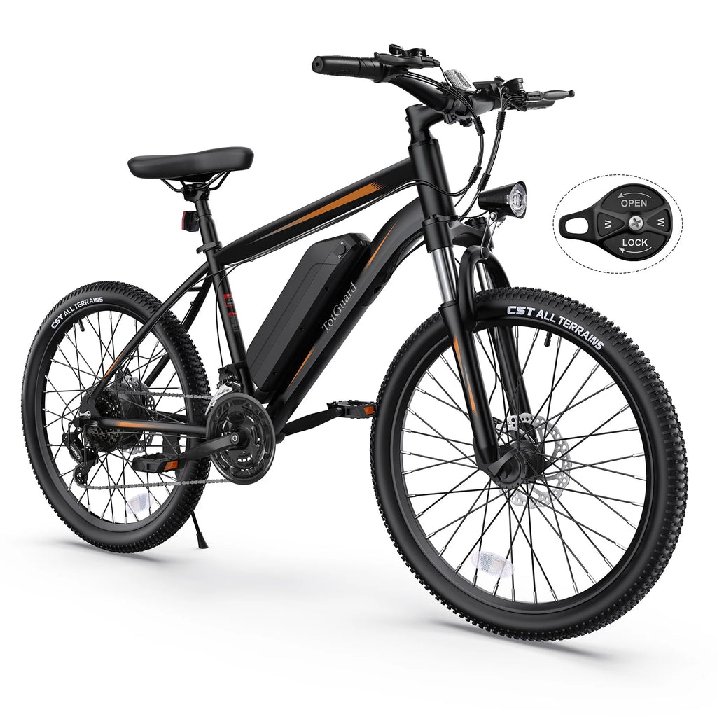 Electric Bike 26'' 350W 36V 10.4Ah 21 Speed C7729