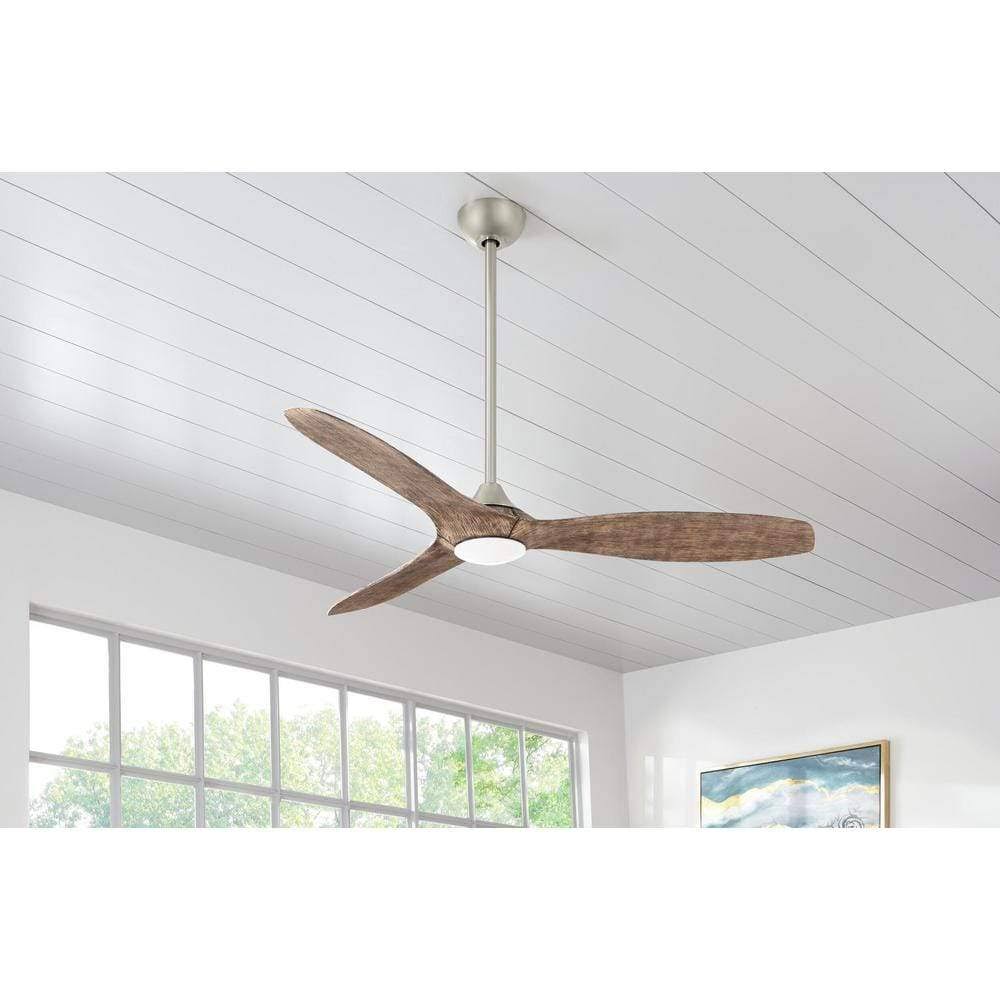 Brushed Nickel LED Indoor Ceiling Fan P421
