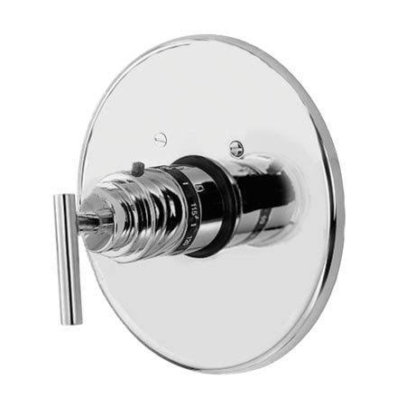 Antique Nickel Thermostatic Trim Plate with Handle P480144