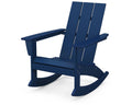 Navy Modern Adirondack Rocking Chair A588850