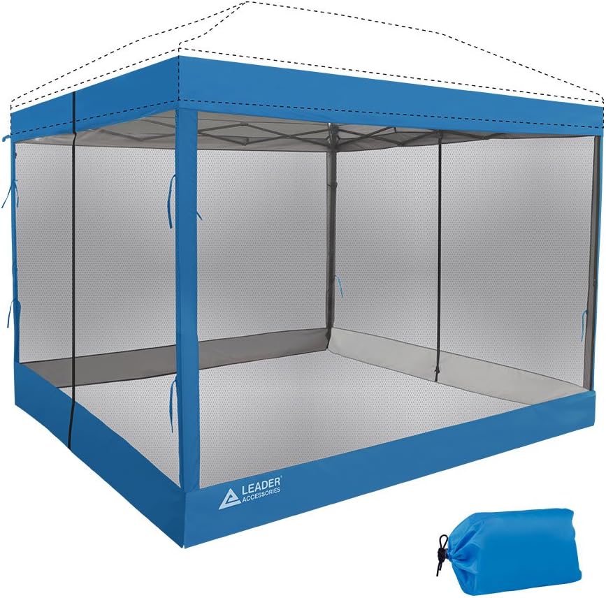 Mesh Screen Zippered Wall Panels for 10' x 10' Canopy R3292