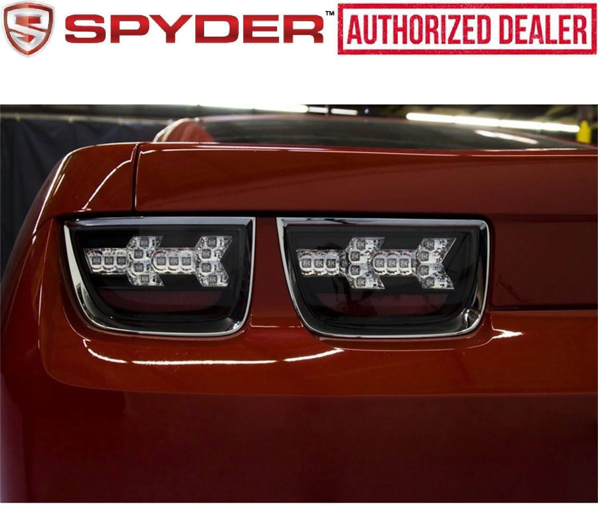 Black LED Tail Lights O1372