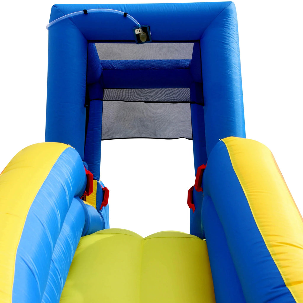 Inflatable Water Park Dual Slides Climbing Rope U168468