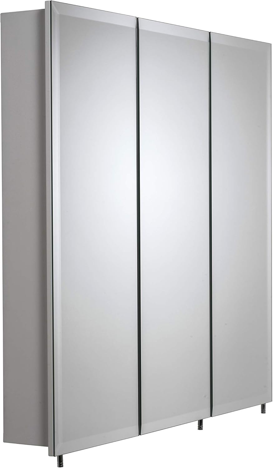 Triple Door Tri-View Cabinet, 30-Inch x 36-Inch, White W296700
