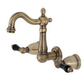 Antique Brass Wall Mount Bathroom Faucet S817