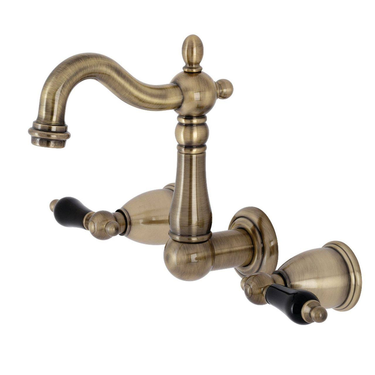 Antique Brass Wall Mount Bathroom Faucet S817