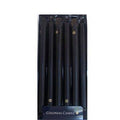 Black 10 inch Candles V29582