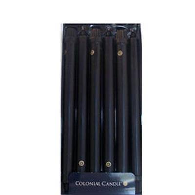 Black 10 inch Candles V29582