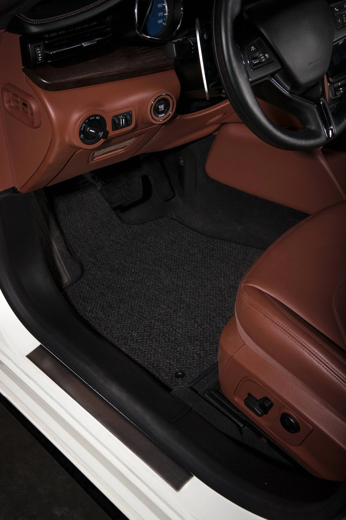 Charcoal Textile Car Mats K20865