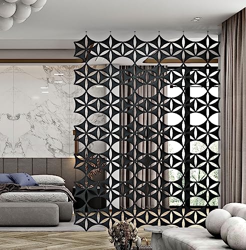 Orange 12 Pcs 14"x12" Polyester Fiber Room Divider Panel Z861621