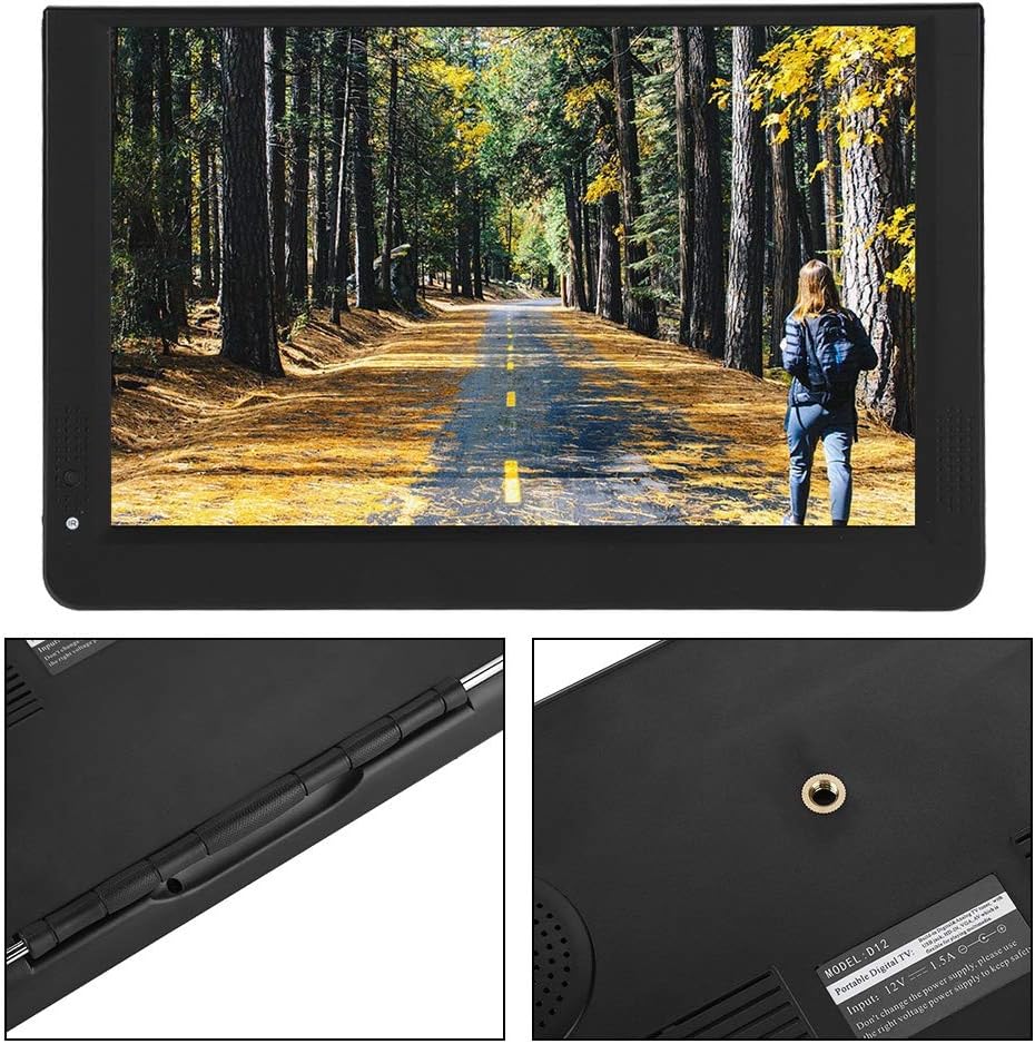 12 Portable Widescreen LCD TV with Remote Control L994865