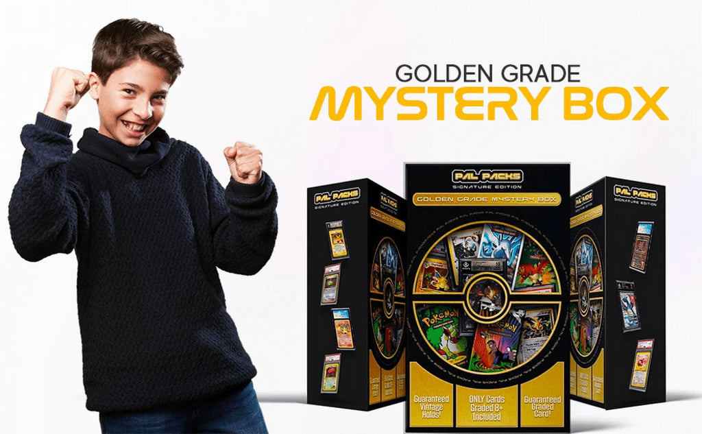 Golden Pokemon Trading Card Mystery Box S470