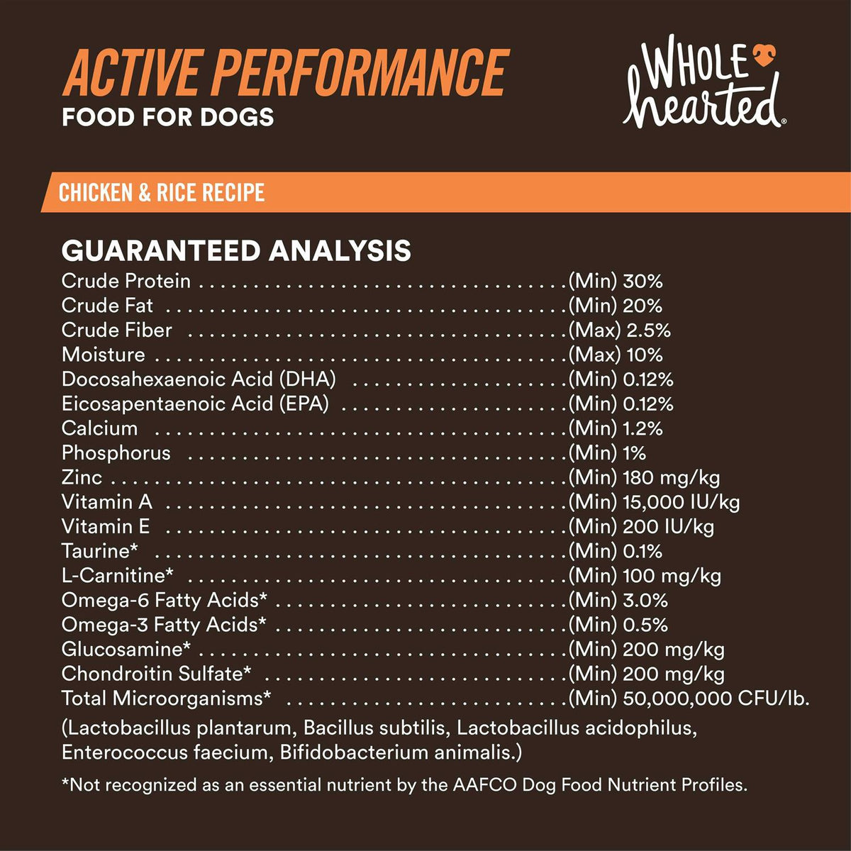 Chicken & Rice High-Protein Dry Dog Food D371254
