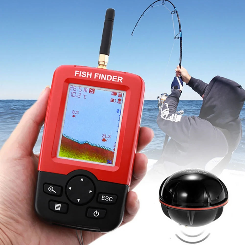 Portable Wireless Sonar Fish Finder E36865