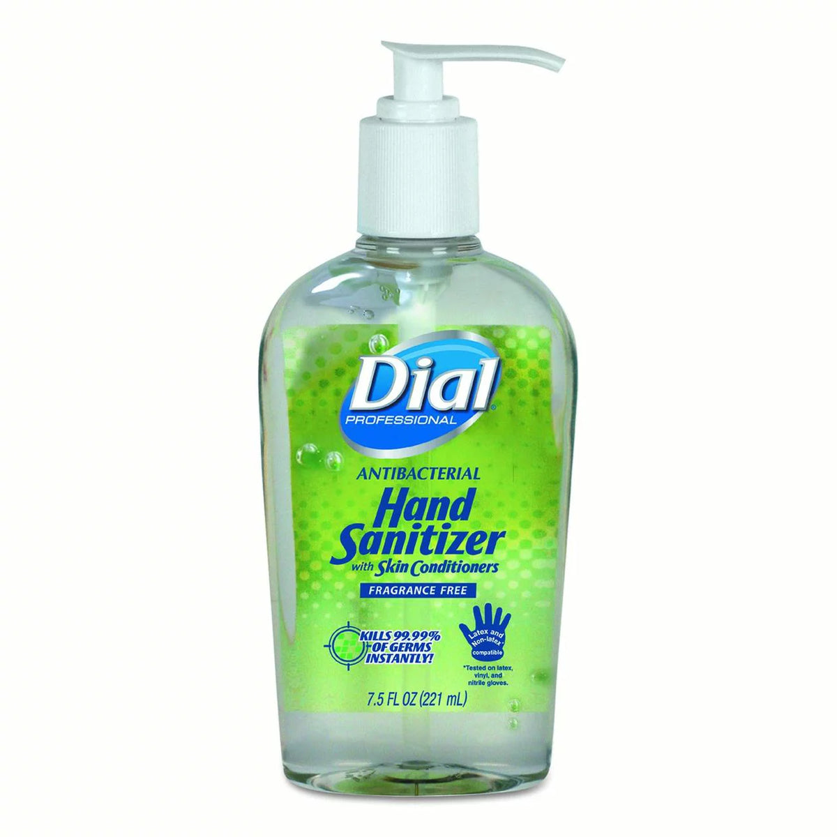 Fragrance-Free Gel Hand Sanitizer, 7.5 Oz Pump Bottle O509